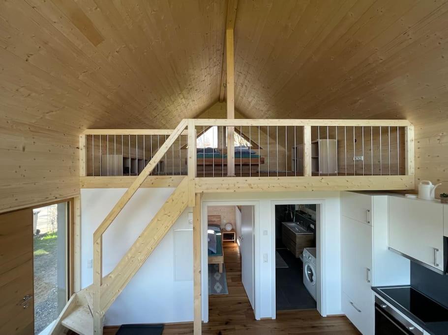 Horgenzell Zweistoeckiges Natur-Holzhaus Mit Berg- & Seesicht מראה חיצוני תמונה